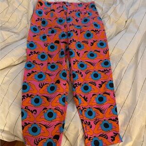 Nooworks Colorful Eye Pattern women’s Business Pant